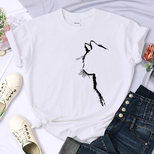 Women's Cat T-Shirt