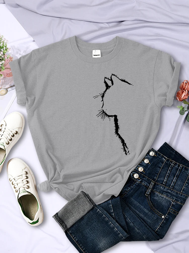 Women's Cat T-Shirt