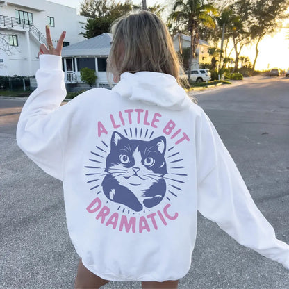 Dramatic Cat Hoodie